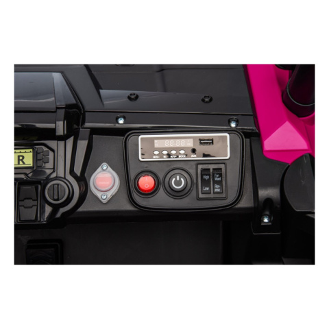 Honda terenowa 4x4 pojazd na akumulator 4x120w ekoskóra EVA MP3 bluetooth