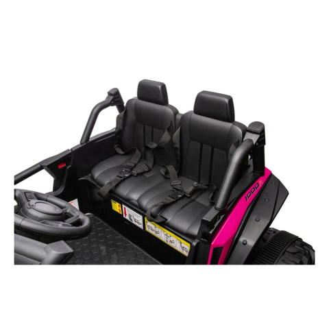 Honda terenowa 4x4 pojazd na akumulator 4x120w ekoskóra EVA MP3 bluetooth