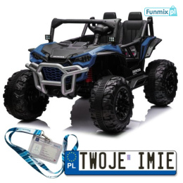 Honda terenowa 4x4 pojazd na akumulator 4x120w ekoskóra EVA MP3 bluetooth