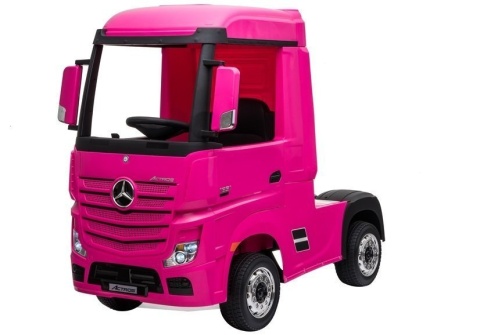 Mercedes Actros na akumulator auto dla dzieci 4X4 ekoskóra EVA LED + pilot