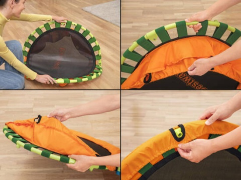 [59100] Trampolina wolnostojąca wielofunkcyjna wonderjump 91cm x 96cm - Bestway