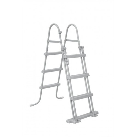 [56714] Basen stelażowy ogrodowy 427x250x100cm drabinka pompa pokrywa - Bestway