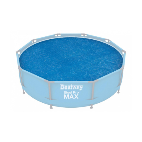 [58241] Pokrywa solarna folia na basen ogrodowy o średnicy 305cm 10ft - Bestway