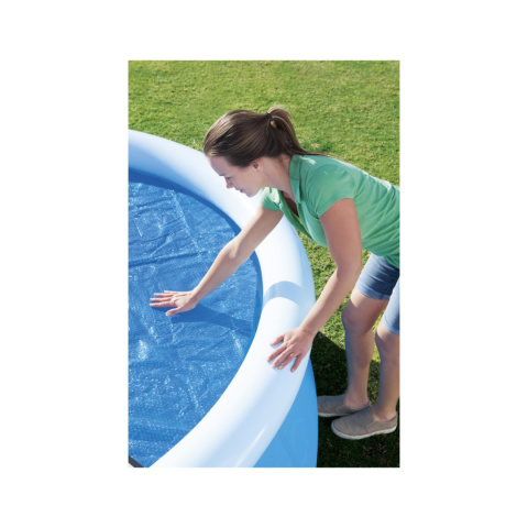 [58241] Pokrywa solarna folia na basen ogrodowy o średnicy 305cm 10ft - Bestway