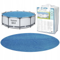 [58242] Pokrywa solarna folia na basen ogrodowy o średnicy 366cm 12ft - Bestway