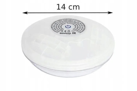 [58419] Oświetlenie led lampka basenowa do basenu 4 kolory 7 trybów - Bestway