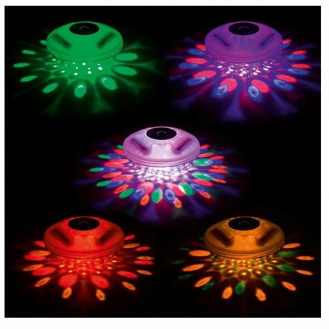 [58419] Oświetlenie led lampka basenowa do basenu 4 kolory 7 trybów - Bestway
