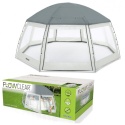 [58612] Pawilon namiot okrycie basenowe 600x600x295cm z ochroną UV - Bestway