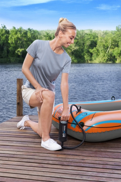 [62002] Pompka ręczna tłokowa do materaca basenu piłek pontonu 30cm - Bestway