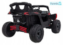 CAN-AM Mocny buggy 4x4 na akumulator 4x200w dla dzieci 24V 7AH pilot LED