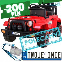 Jeep 4x4 Full time 4WD Auto terenowe na akumulator mocny pilot