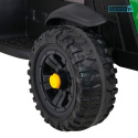 Pojazd traktor titanium z przyczepą dla dzieci 2X45W ekoskóra EVA MP3 AUX