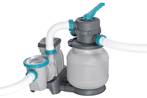 [58497+58475] Pompa piaskowa do basenu 6056 l/h + Kulki filtracyjne - Bestway