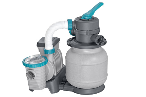 [58497+58475] Pompa piaskowa do basenu 6056 l/h + Kulki filtracyjne - Bestway