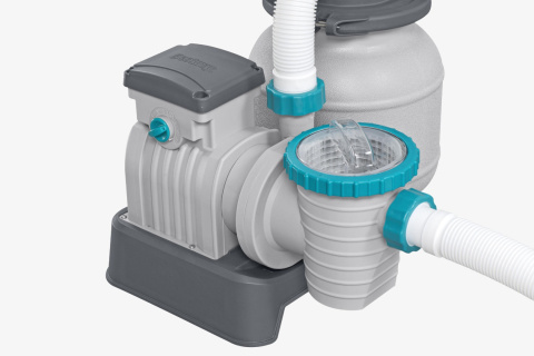 [58497+58475] Pompa piaskowa do basenu 6056 l/h + Kulki filtracyjne - Bestway