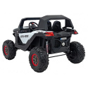 [XMX-603] Duży Buggy SUPERSTAR UTV-MX 2000N dla 2 dzieci, wersja 300W [4X75W, 9Ah-24V] pilot, pokrowiec, LED, MP3, BT - biały