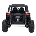 [XMX-603] Duży Buggy SUPERSTAR UTV-MX 2000N dla 2 dzieci, wersja 300W [4X75W, 9Ah-24V] pilot, pokrowiec, LED, MP3, BT - biały