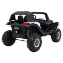 [XMX-603] Duży Buggy SUPERSTAR UTV-MX 2000N dla 2 dzieci, wersja 300W [4X75W, 9Ah-24V] pilot, pokrowiec, LED, MP3, BT - biały