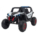 [XMX-603] Duży Buggy SUPERSTAR UTV-MX 2000N dla 2 dzieci, wersja 300W [4X75W, 9Ah-24V] pilot, pokrowiec, LED, MP3, BT - biały