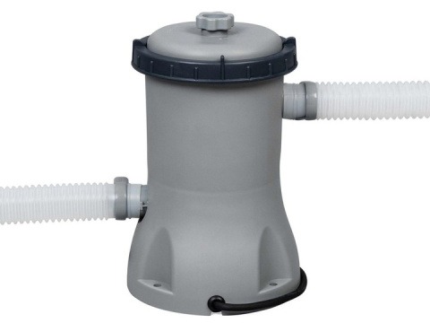 [56709+58037] ZESTAW - Basen stelażowy rattan 366x100cm pokrywa - Bestway