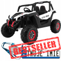[XMX-603] Duży Buggy SUPERSTAR UTV-MX 2000N dla 2 dzieci [4X45W, 18Ah] pilot, pokrowiec, LED, MP3, BT - biały
