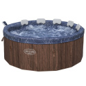 Bestway 6001W basen jacuzzi z hydromasażem okrągłe Spa 1250L 5-7 osobowy