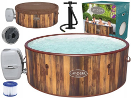 Bestway 60025 Jacuzzi Lay-Z Spa helsinki 5-7 osób pompka wkład filtrujący