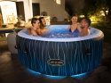 [60059] Jacuzzi basen z hydromasażem nadmuchiwane Spa 908 l diody LED - Bestway