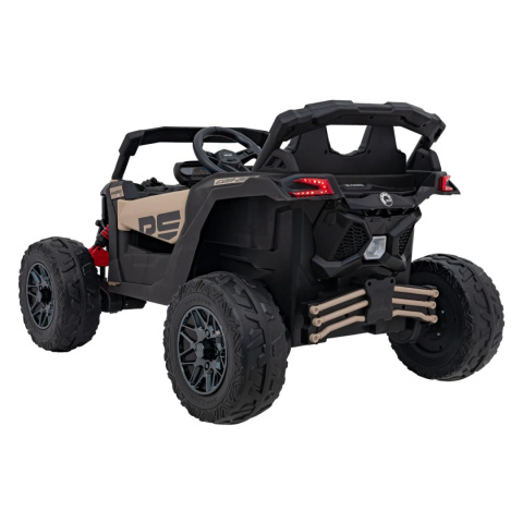 [CA003] Mocny Maverick ATV CAN-AM Buggy [4X200W, 10Ah-24V] koła EVA, pokrowiec, pilot LED, MP3, BT - khaki