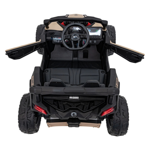 [CA003] Mocny Maverick ATV CAN-AM Buggy [4X200W, 10Ah-24V] koła EVA, pokrowiec, pilot LED, MP3, BT - khaki