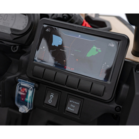 [CA003] Mocny Maverick ATV CAN-AM Buggy [4X200W, 10Ah-24V] koła EVA, pokrowiec, pilot LED, MP3, BT - khaki