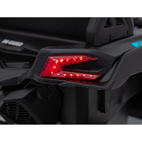 [CA003] Mocny Maverick ATV CAN-AM Buggy [4X200W, 10Ah-24V] koła EVA, pokrowiec, pilot LED, MP3, BT - niebieski