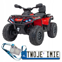Outlander ATV Quad CAN-AM na akumulator pojazd dla dzieci 4X200W EVA LED