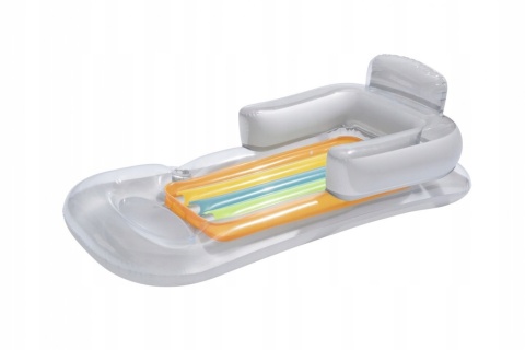 [43028] dmuchany materac do basenu fotel z oparciem leżak na plażę - Bestway