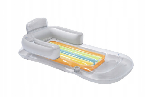 [43028] dmuchany materac do basenu fotel z oparciem leżak na plażę - Bestway