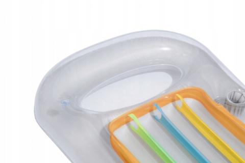 [43028] dmuchany materac do basenu fotel z oparciem leżak na plażę - Bestway