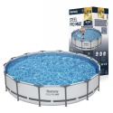 [56595] Basen stelażowy Steel Pro MAX 427x84 14FT 3w1 Pompa, Filtr - Bestway