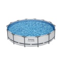 [56595] Basen stelażowy Steel Pro MAX 427x84 14FT 3w1 Pompa, Filtr - Bestway