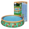 [57416] Basenik rozporowy z Natryskiem dla dzieci Tropikalny 457x84cm 15FT - Bestway