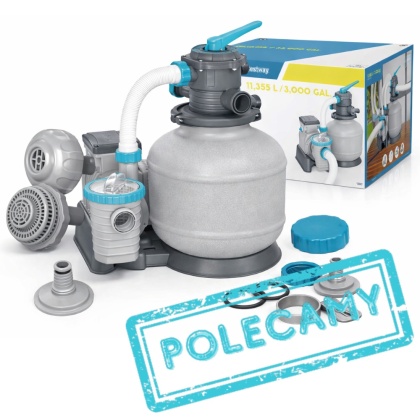 Pompa filtrująca piaskowa do basenu 11355l/h - Bestway [58486]