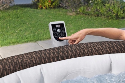 [6001P] Basen z hydromasażem dmuchane ogrodowe Spa bali 216x71 cm - Bestway