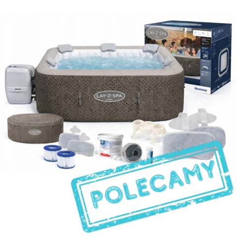 [6001R] Basen z hydromasażem nadmuchiwany lay-Z-Spa Jacuzzi 795L - Bestway