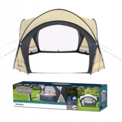 [60305] Pawilon osłona zadaszenie do basenów spa Jacuzzi 390x390 cm - Bestway