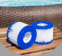 [60311] Typ VI filtr do pompy spa jacuzzi basen wymienny 2 sztuki - Bestway