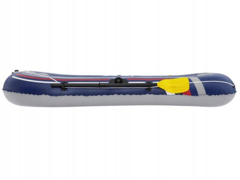 [61083] Ponton z wiosłami pompka 234x135cm dwuosobowy - Bestway