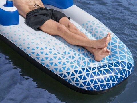 Materac fotel dmuchany leżak do pływania 183 x 97cm do 90 kg - Bestway [43533]