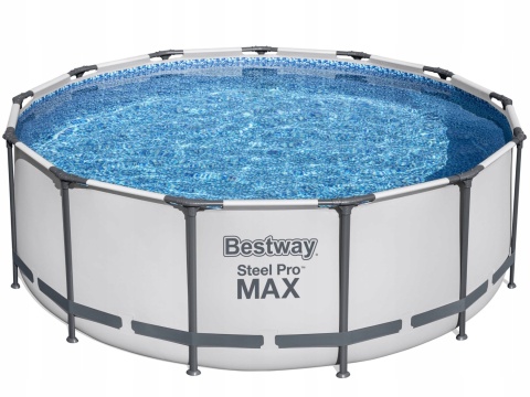 Basen okrągły stelażowy ogrodowy steel pro max 396x122cm 14ft -- Bestway [5618W]