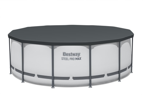 Basen okrągły stelażowy ogrodowy steel pro max 396x122cm 14ft -- Bestway [5618W]