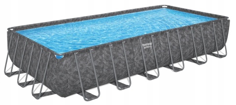 Basen stelażowy całoroczny prostokątny 732 x 366 x 132 cm - Bestway [561KG]