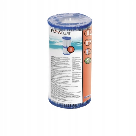 Filtry do pompy basenowej typ II x2 - Bestway [58094]